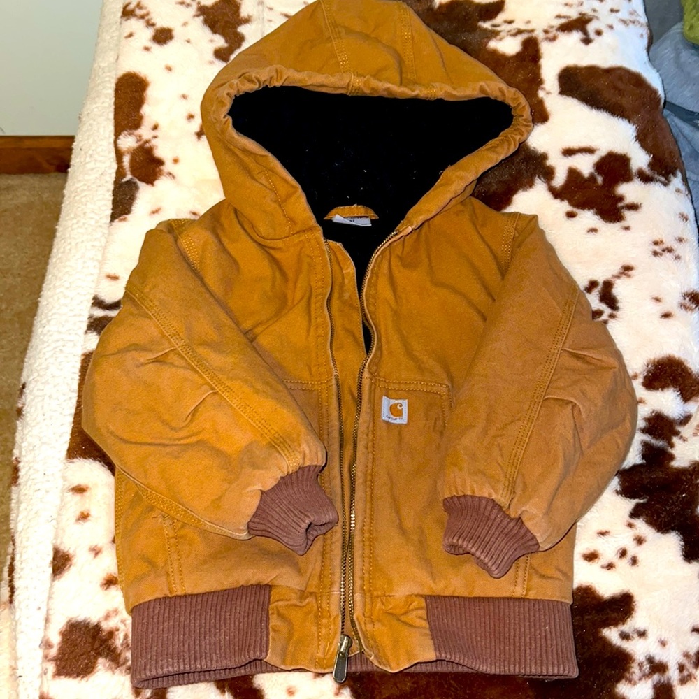 Toddler Carhartt insulated jacket.